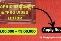 Creative Lead Post Job Available in FIlmbaker at Mumbai, Maharashtra Full Time Work - Best For Video Editor - BloggingDaze